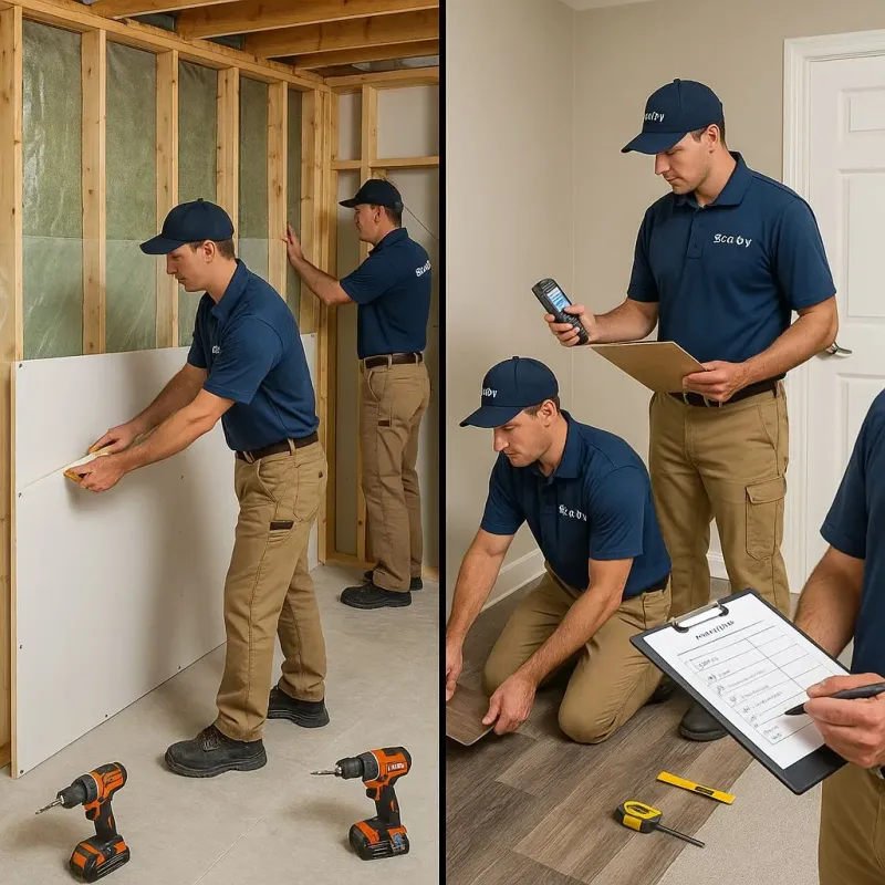 Repairs and Reconstruction process in Calistoga, CA